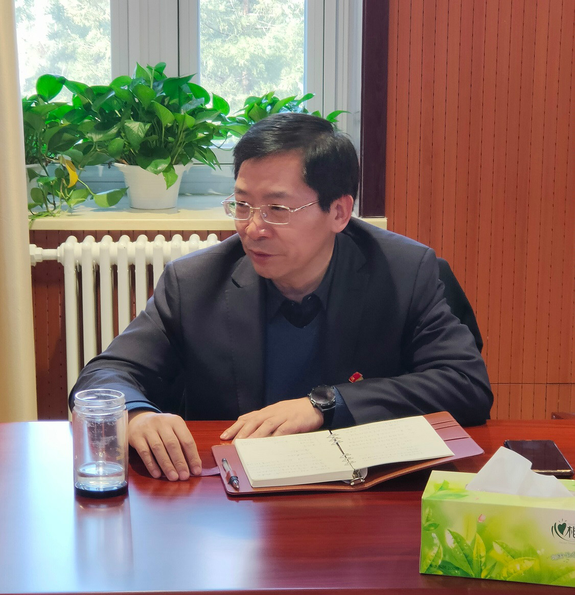 王耀献副校长赴继续教育学部开展调研指导及廉政谈话